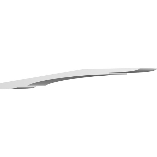Ekena Millwork 5 1/2-in. W x 36-in. D x 40-in. H Olympic Architectural Grade PVC Knee Brace BRCP055X36X40OLY - main